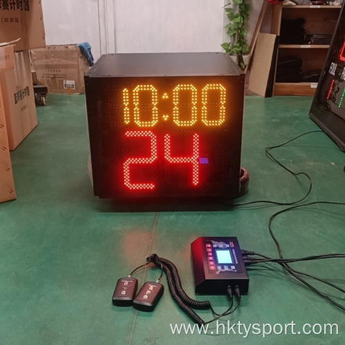 Professional Wireless LED 4-Sided 24-Second Shot Clock